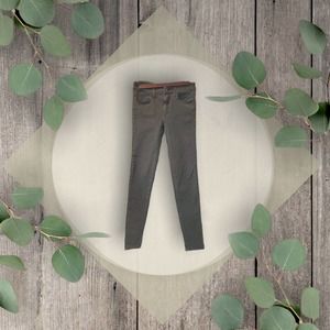 AEO Hunter Green Hi Rise Jeggings